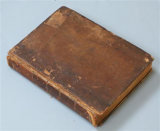 Kilburne, Richard - A Topographie or Survey of the County of Kent, 1st edition, 8vo, contemporary calf,